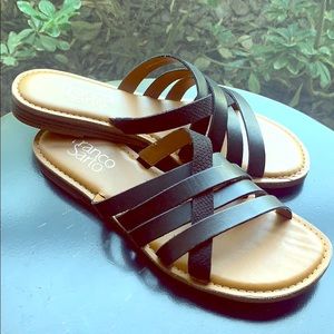 New Black Strappy Sandals!